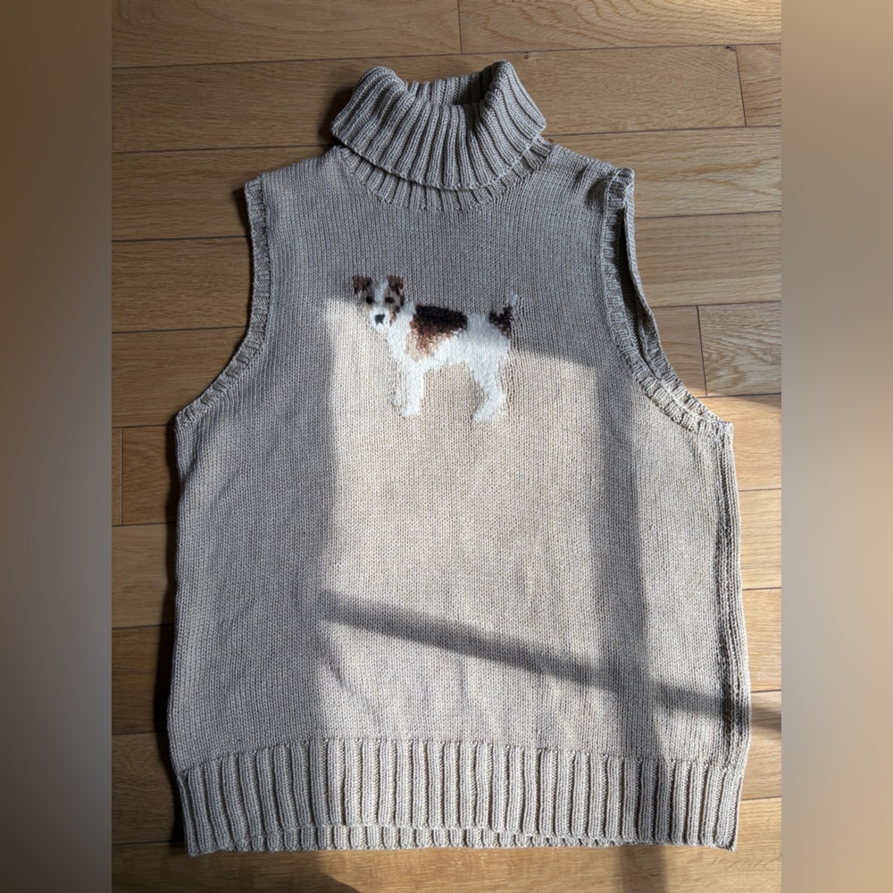Ralph Lauren Sport Hand Knit Sweater Vest